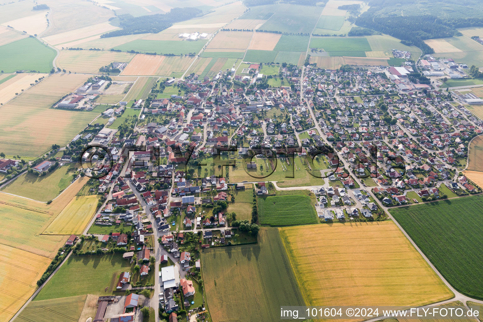 Elchingen in Elchingen auf dem Härtsfeld in the state Baden-Wuerttemberg, Germany