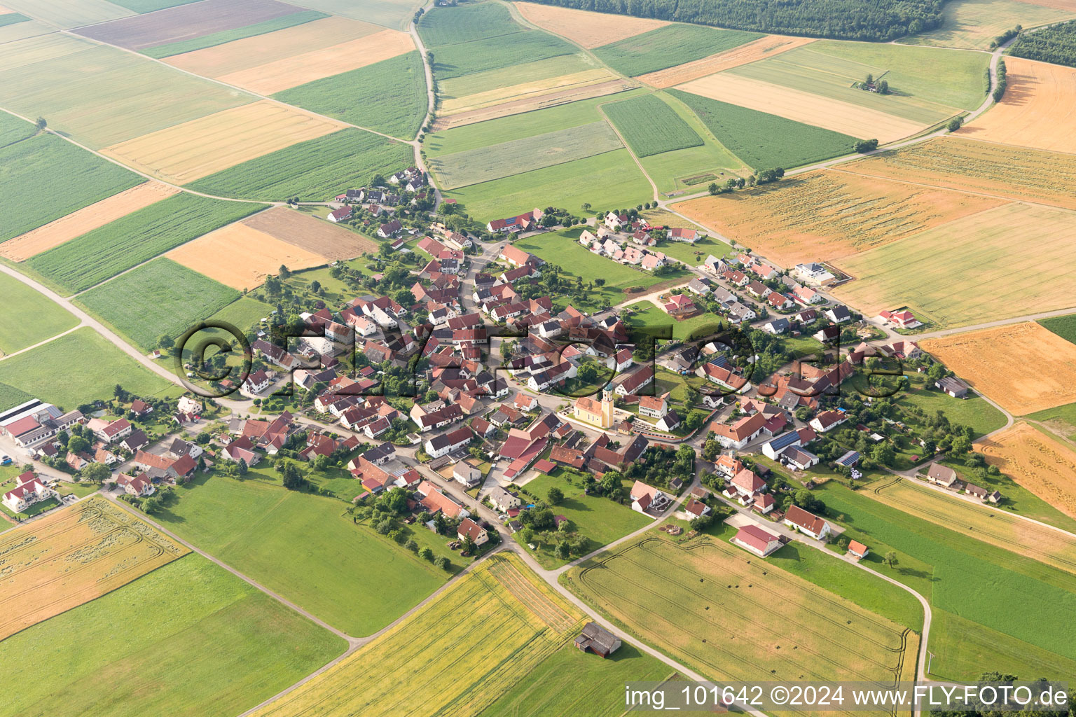 Bollstadt in the state Bavaria, Germany