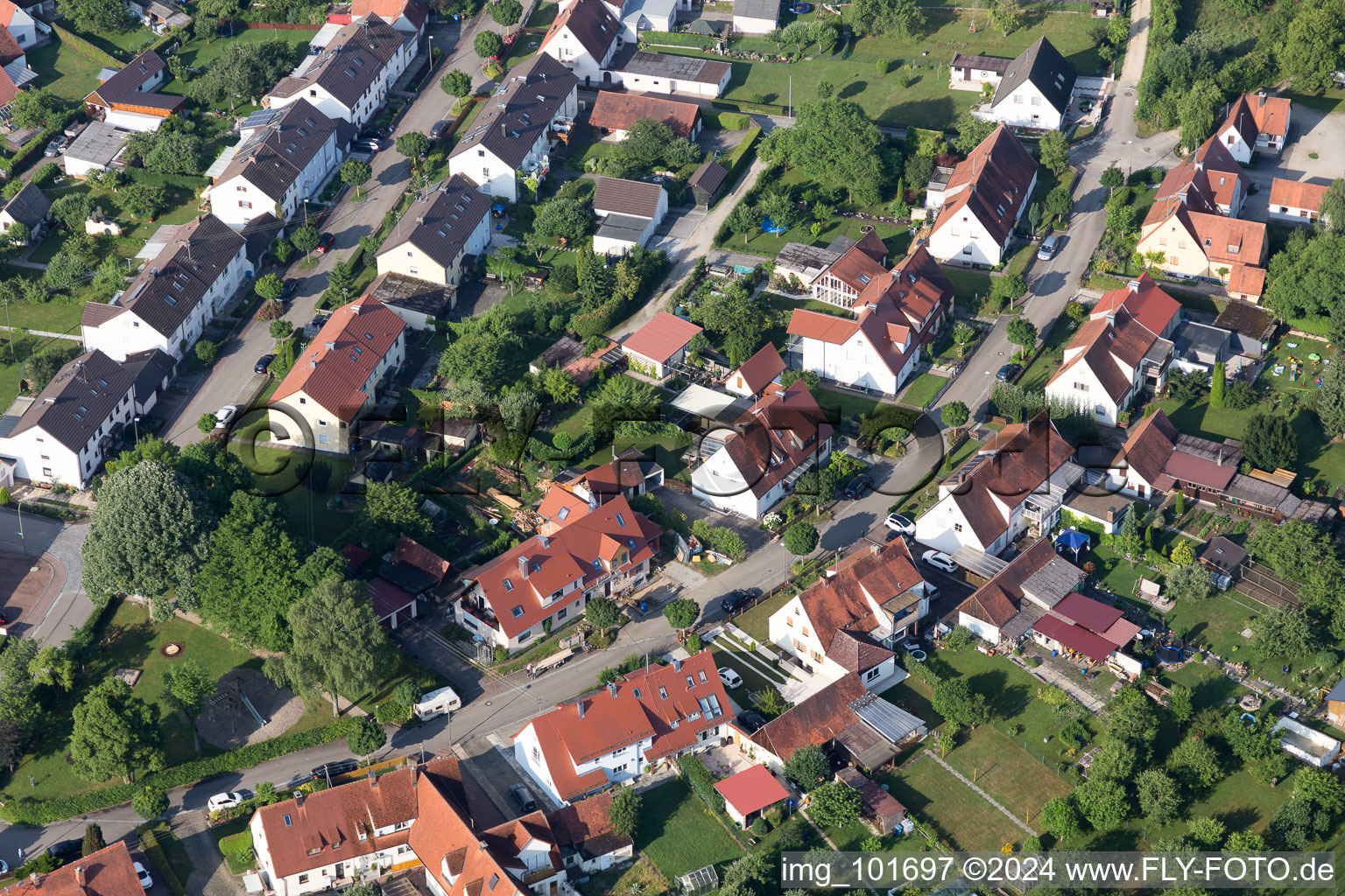 Ramberg settlement in the district Riedlingen in Donauwörth in the state Bavaria, Germany