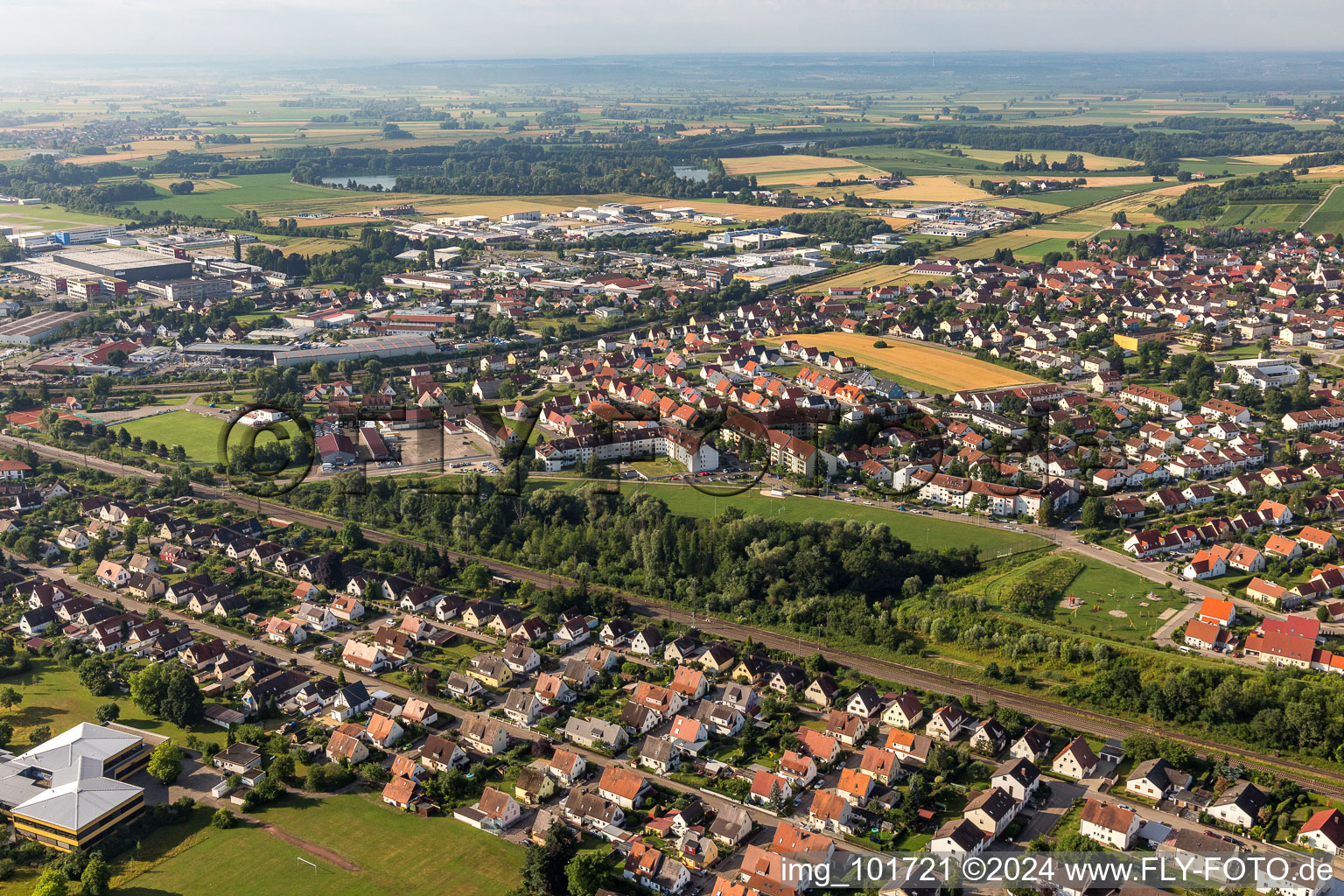 Donauwörth in the state Bavaria, Germany