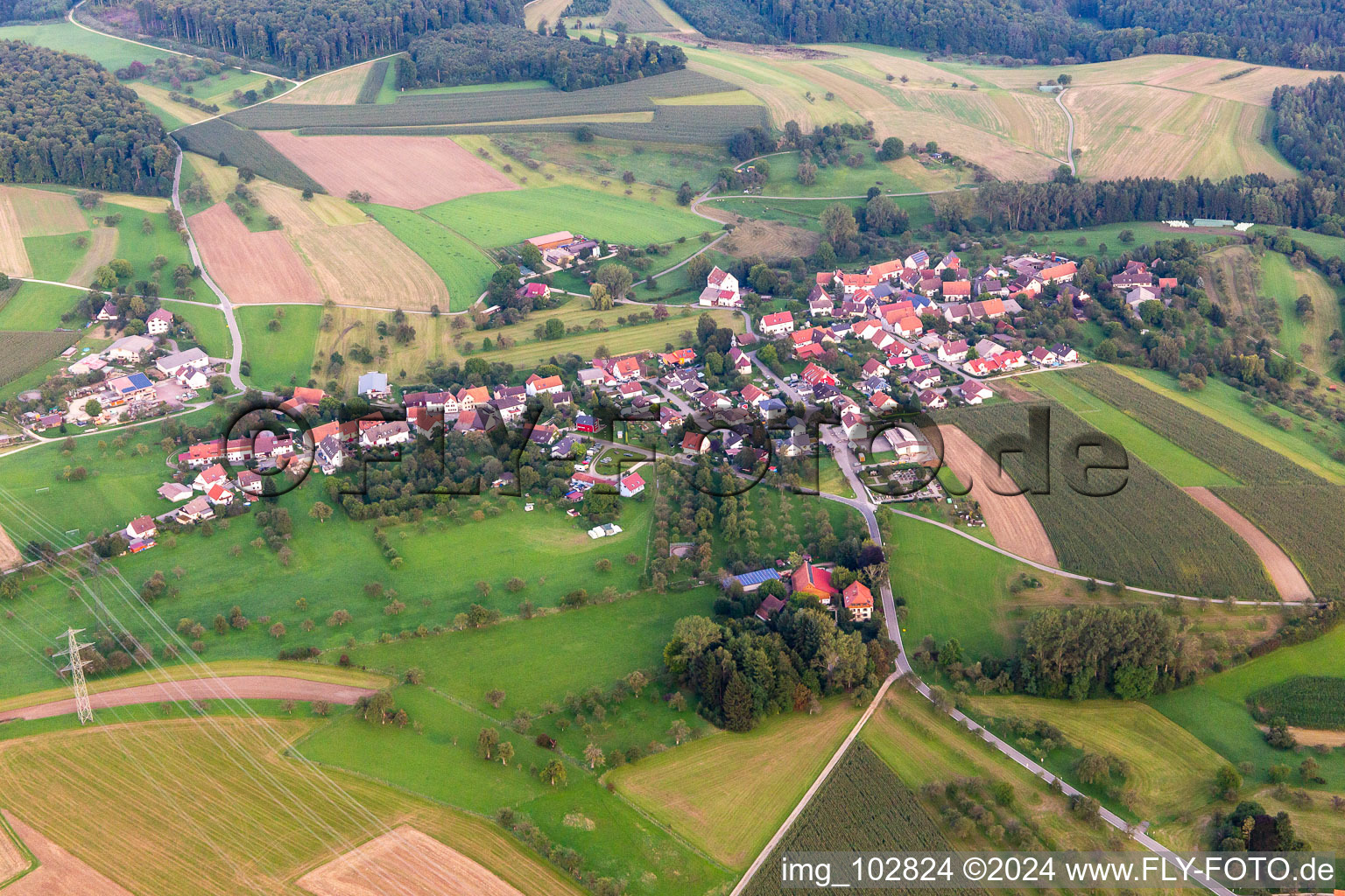 District Bittelbrunn in Engen in the state Baden-Wuerttemberg, Germany