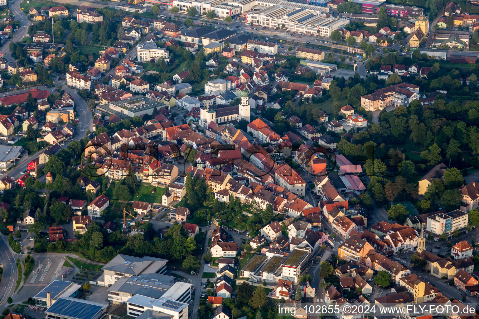 Pfarrstr in Stockach in the state Baden-Wuerttemberg, Germany