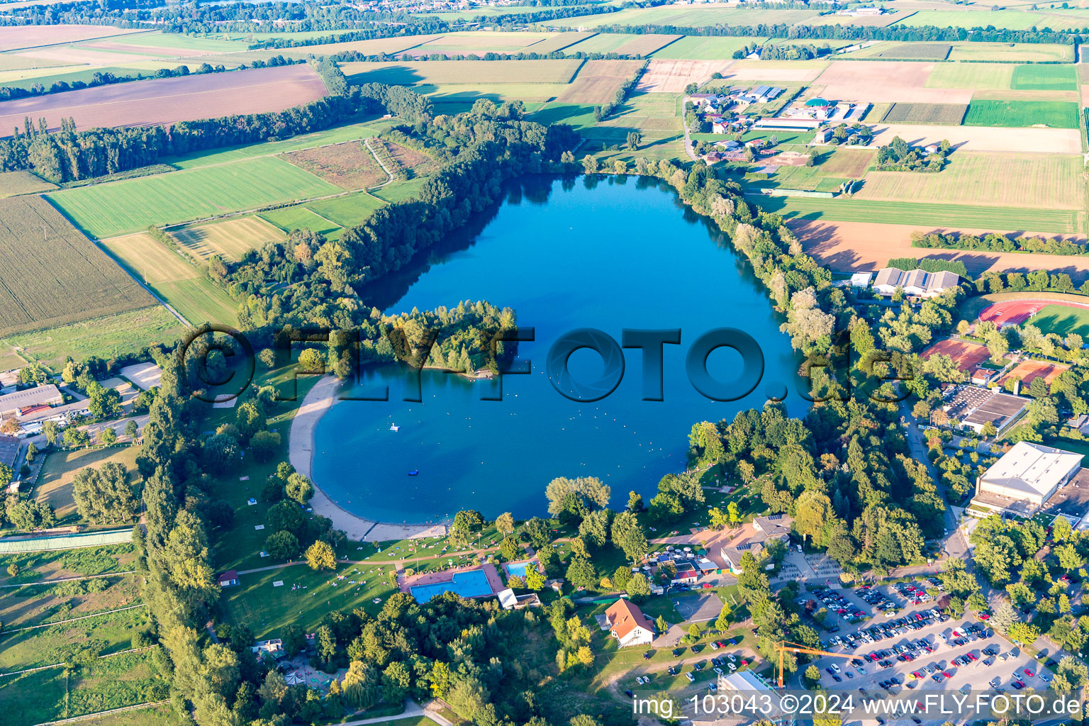 Heddesheim in the state Baden-Wuerttemberg, Germany