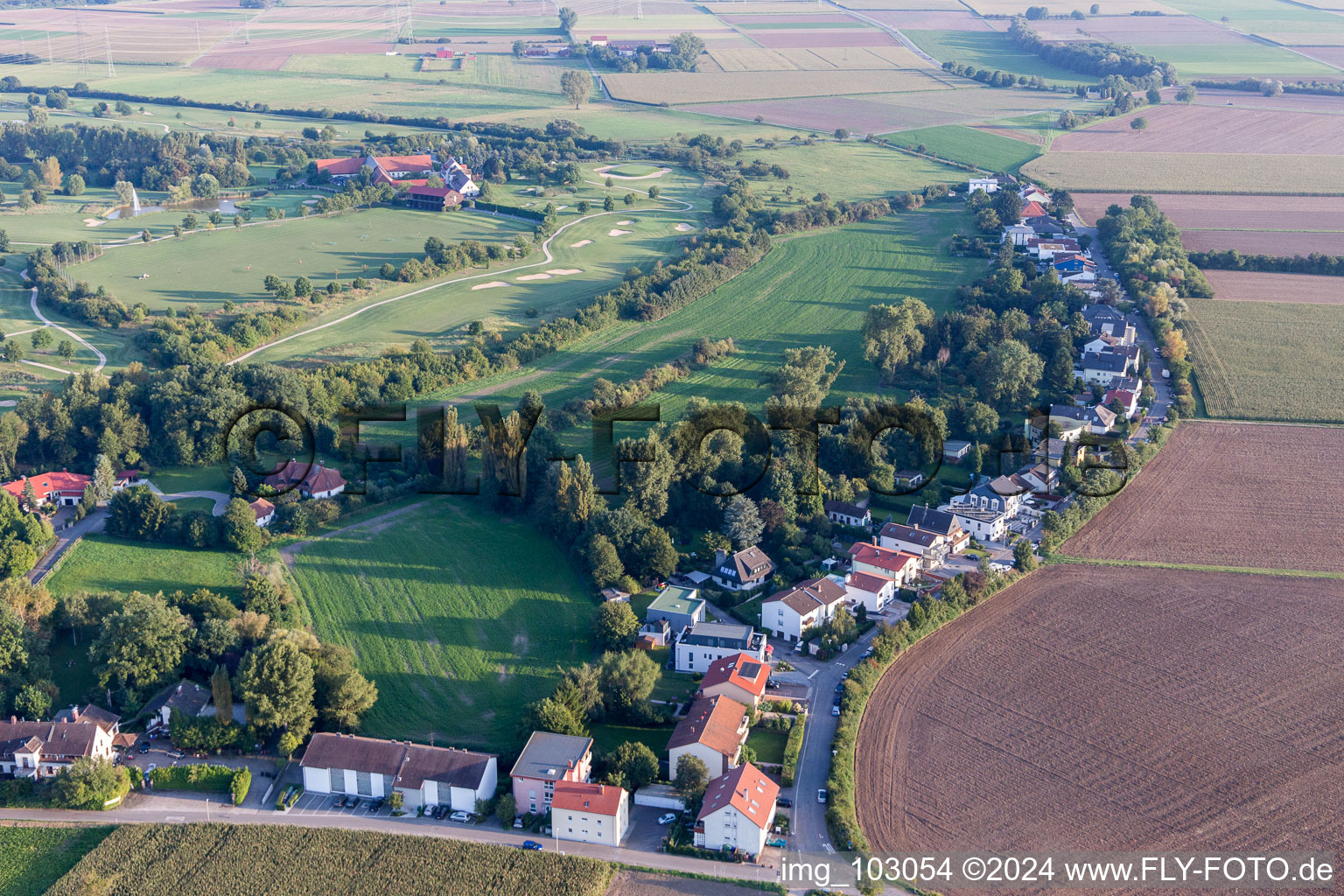 Neuzenlache in Viernheim in the state Hesse, Germany