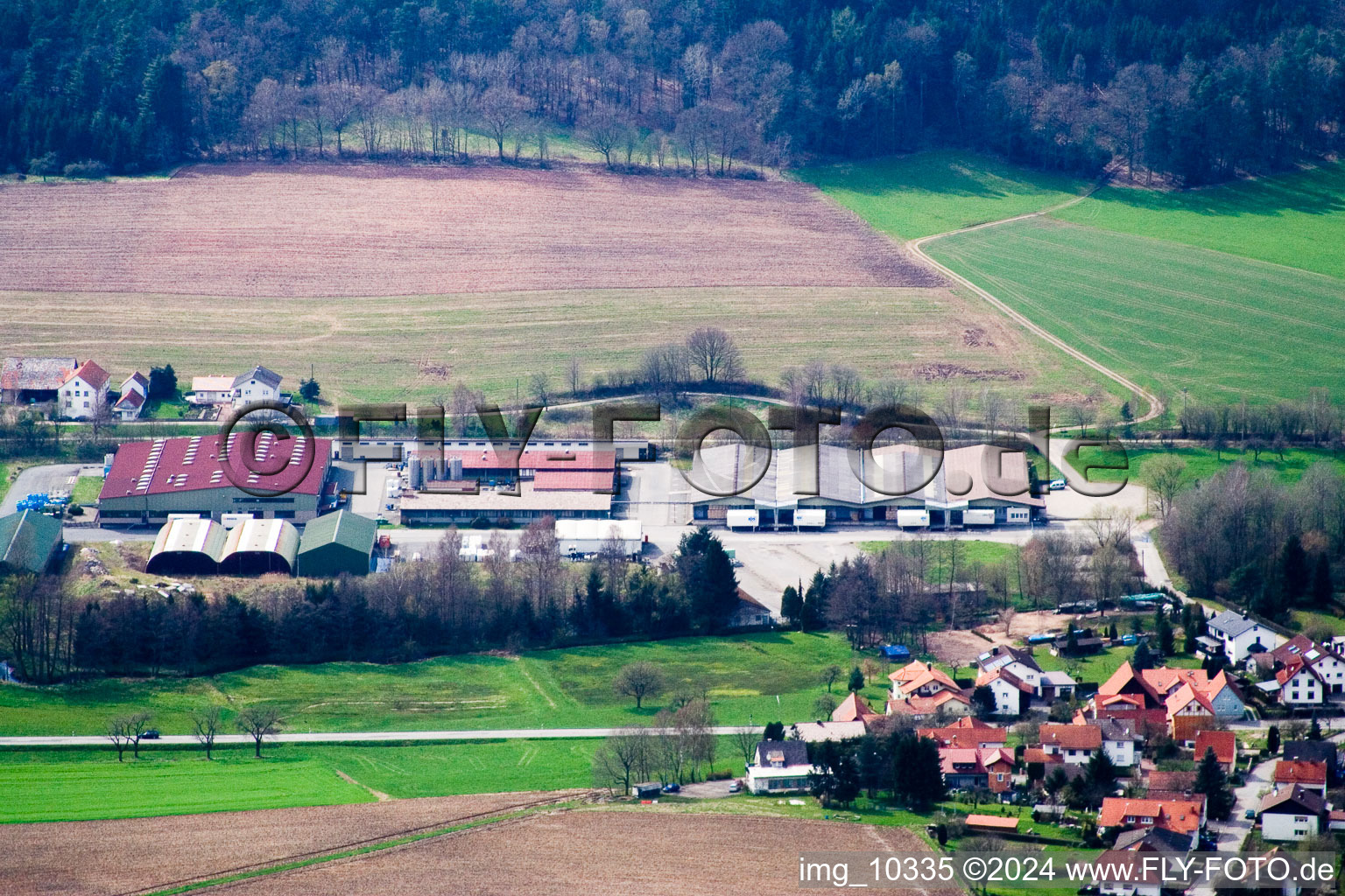 District Wahlen in Grasellenbach in the state Hesse, Germany