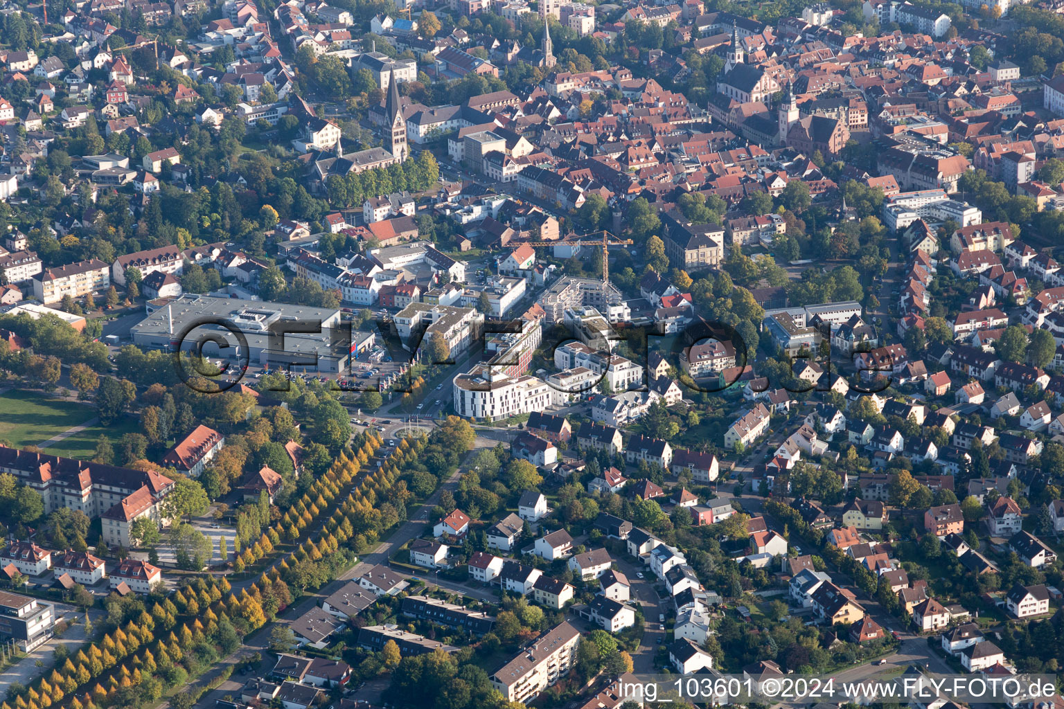 Pachyderm place in Ettlingen in the state Baden-Wuerttemberg, Germany