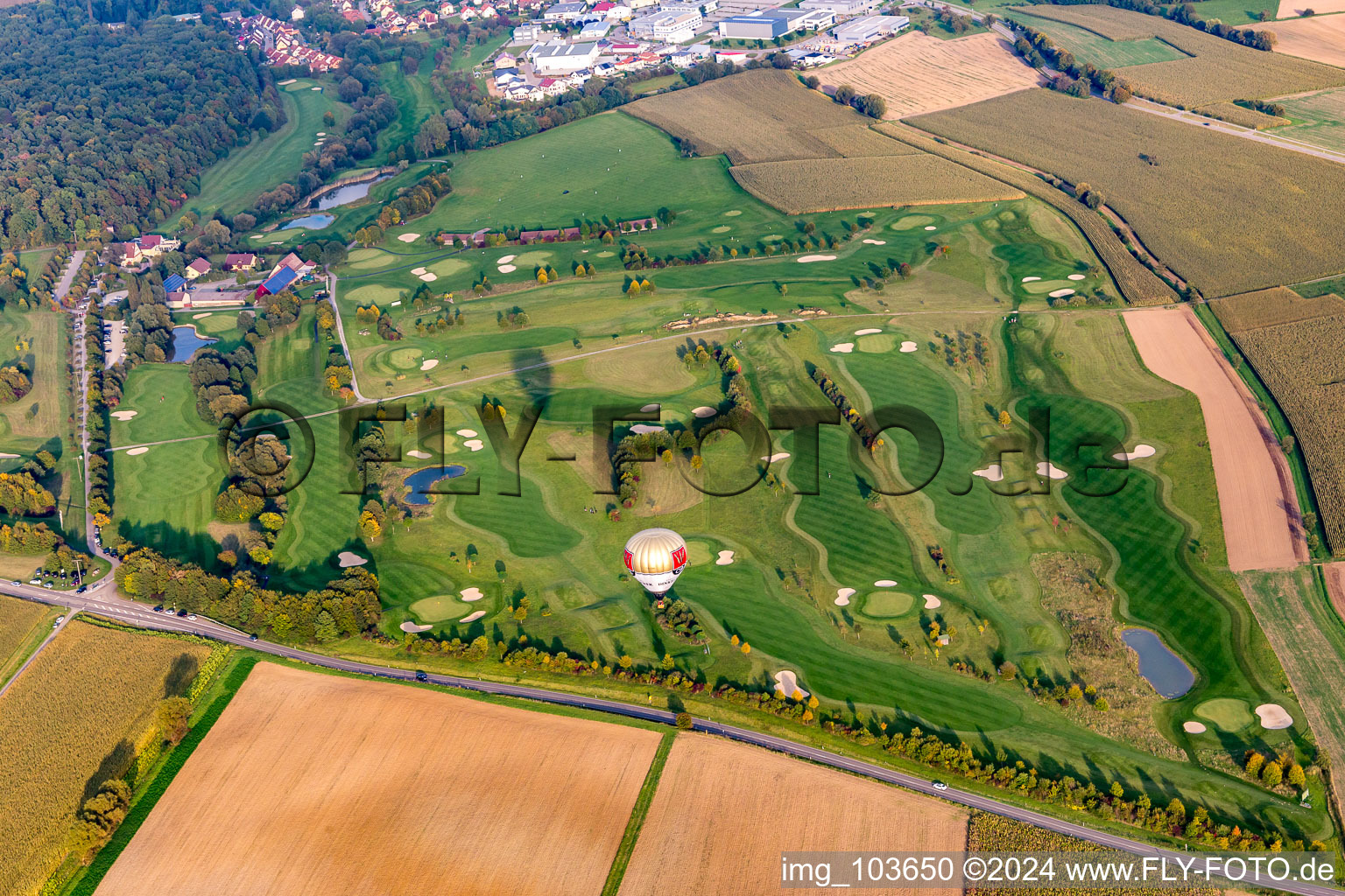 Golf Club Kalshäuser Hof Golf Pforzheim in the district Dürrn in Ölbronn-Dürrn in the state Baden-Wuerttemberg, Germany