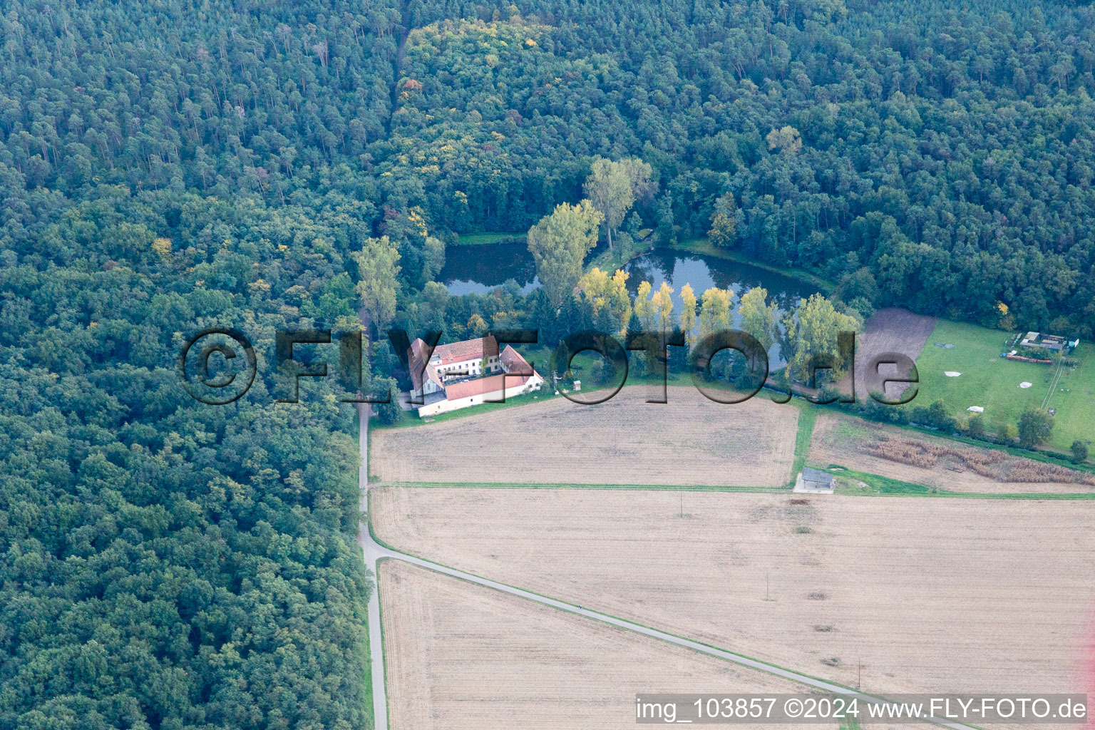 Lachenmühle in Lustadt in the state Rhineland-Palatinate, Germany