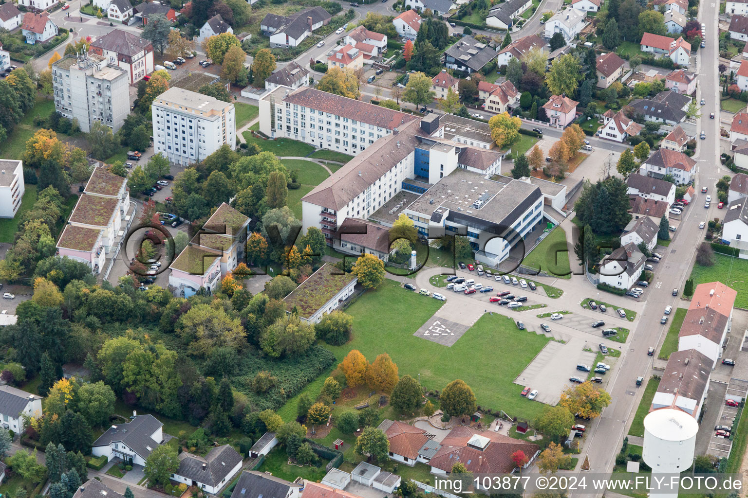 Kandel in the state Rhineland-Palatinate, Germany out of the air