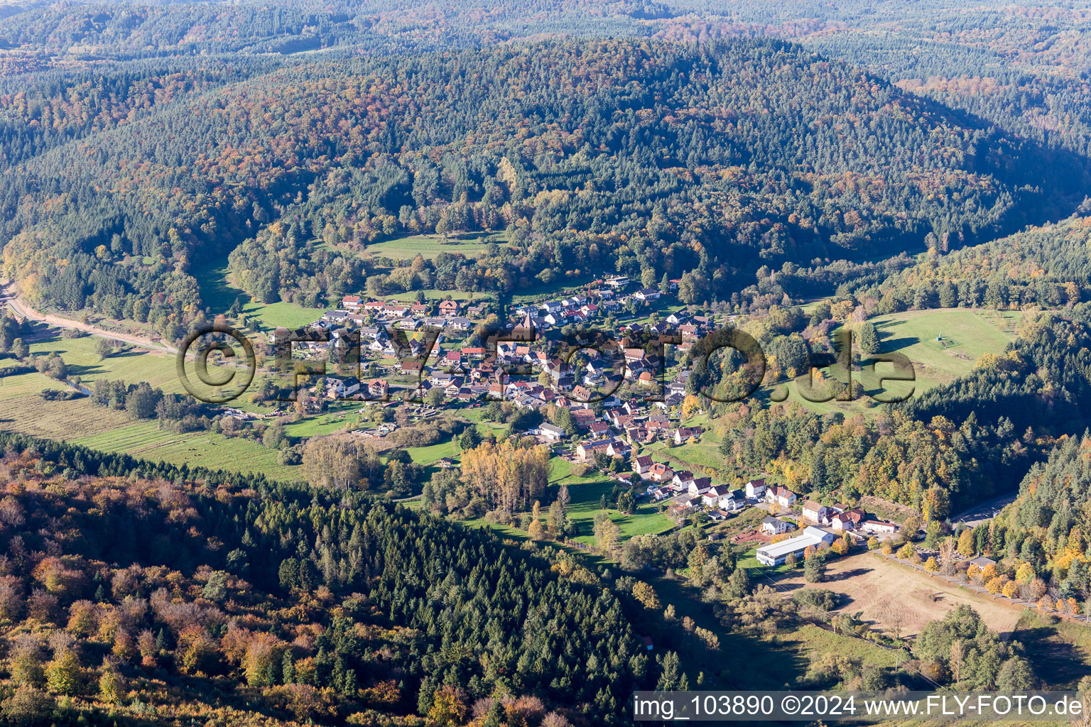 Niederschlettenbach in the state Rhineland-Palatinate, Germany