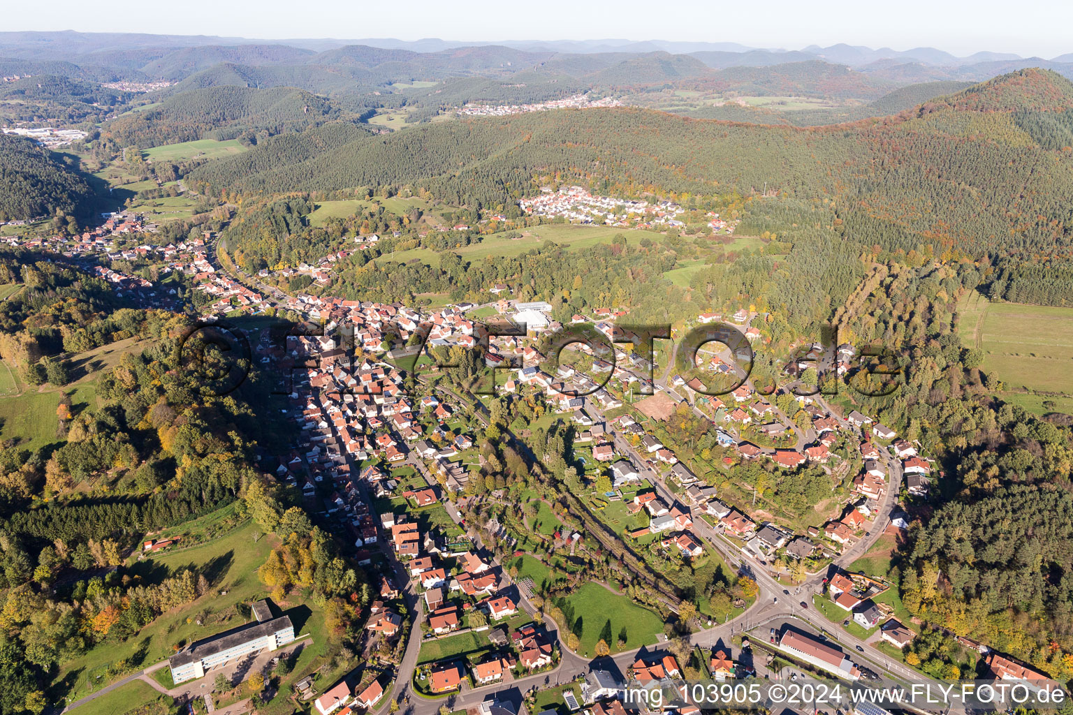 Bruchweiler Bärenbach in Bruchweiler-Bärenbach in the state Rhineland-Palatinate, Germany