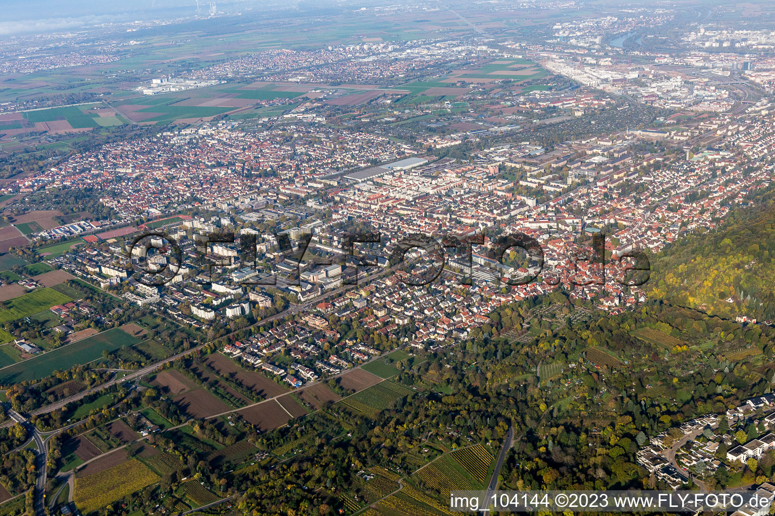 District Südstadt in Heidelberg in the state Baden-Wuerttemberg, Germany