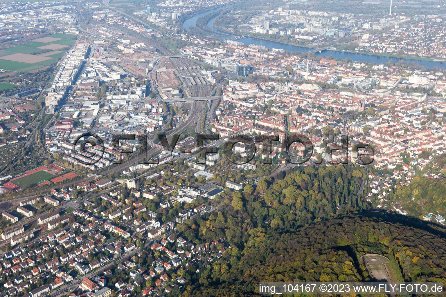 Schillerstr in the district Weststadt in Heidelberg in the state Baden-Wuerttemberg, Germany