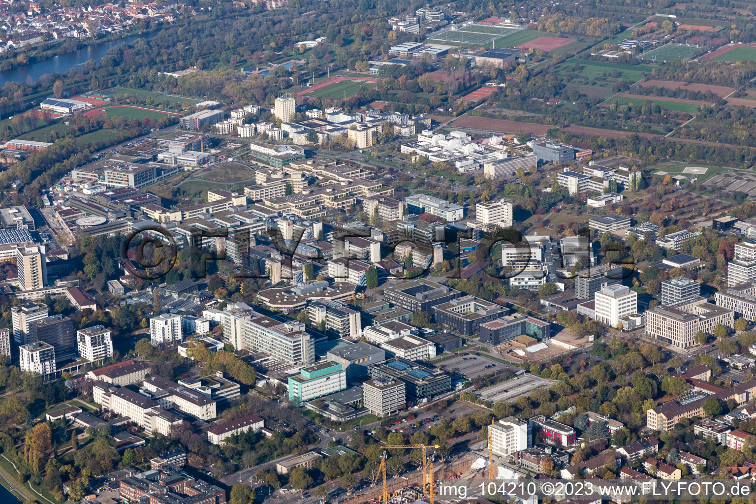 University in the district Neuenheim in Heidelberg in the state Baden-Wuerttemberg, Germany