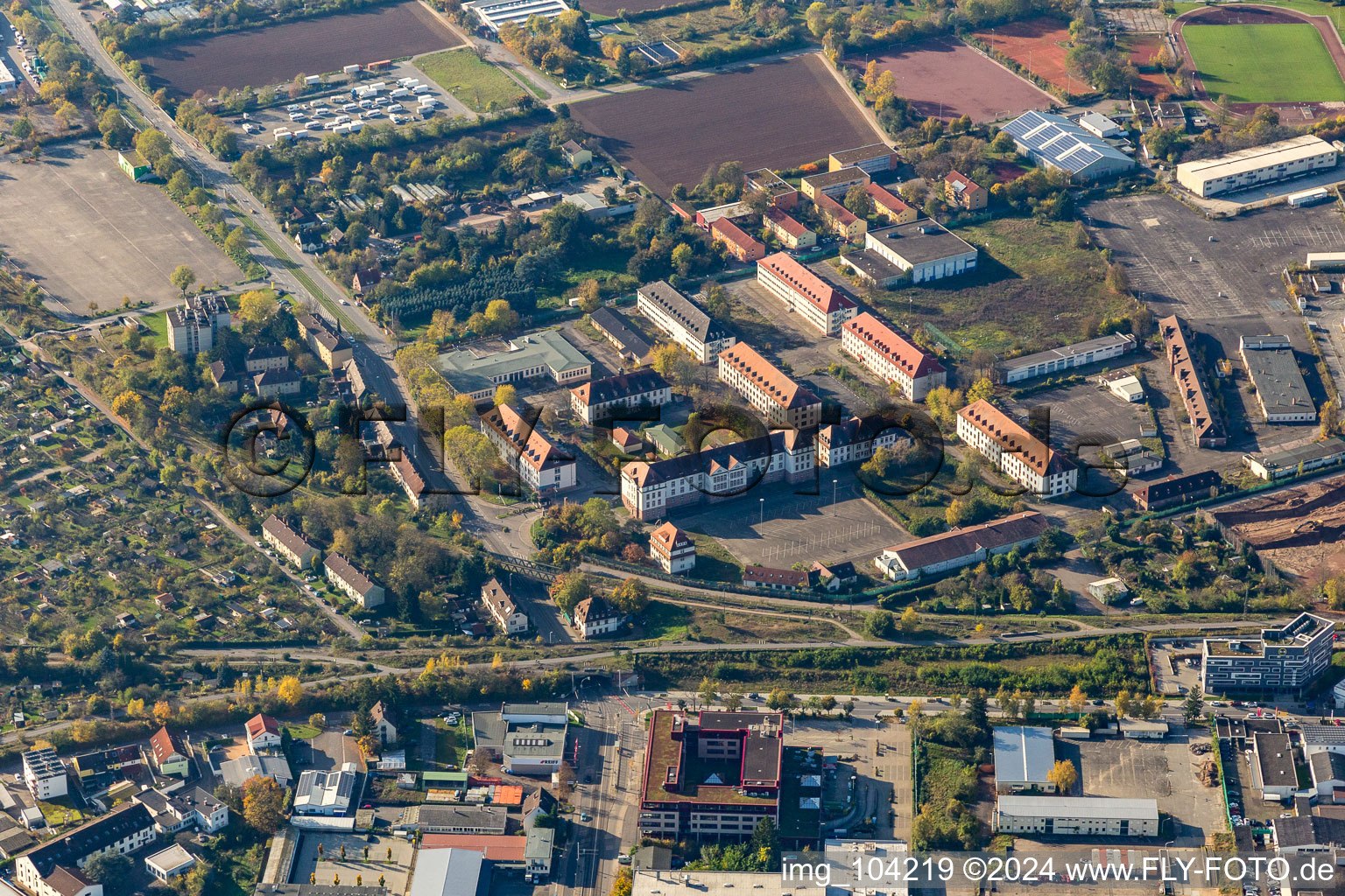 Innovation Park in the district Am Kirchheimer Weg in Heidelberg in the state Baden-Wuerttemberg, Germany