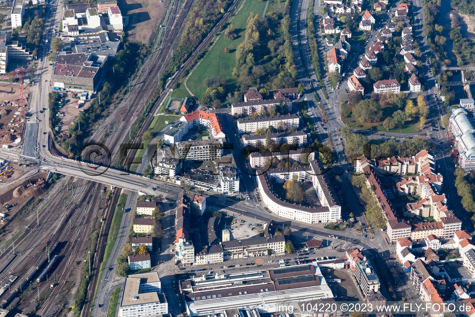 Czernyring, Gneisenaustr in the district Weststadt in Heidelberg in the state Baden-Wuerttemberg, Germany