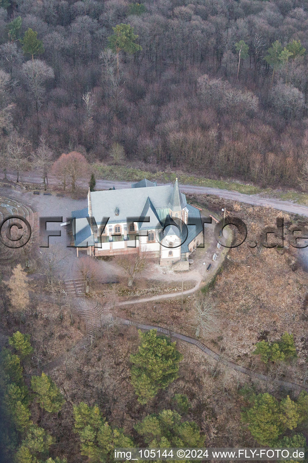 St. Anna Chapel in Burrweiler in the state Rhineland-Palatinate, Germany