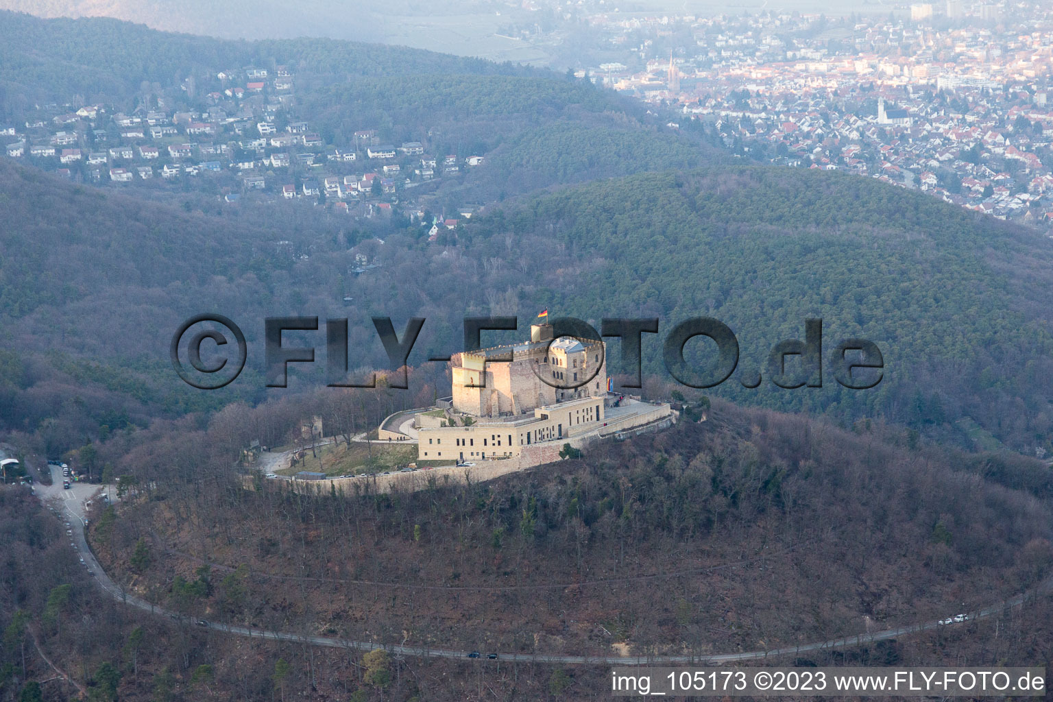 Oberhambach, Hambach Castle in the district Diedesfeld in Neustadt an der Weinstraße in the state Rhineland-Palatinate, Germany