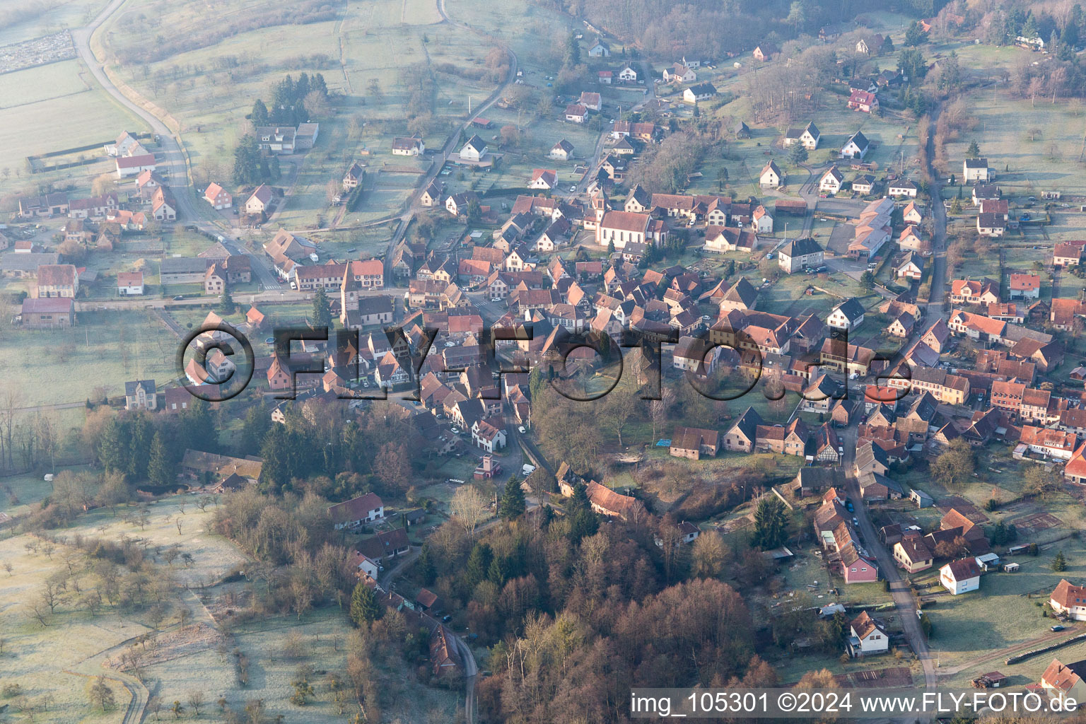 Weiterswiller in the state Bas-Rhin, France