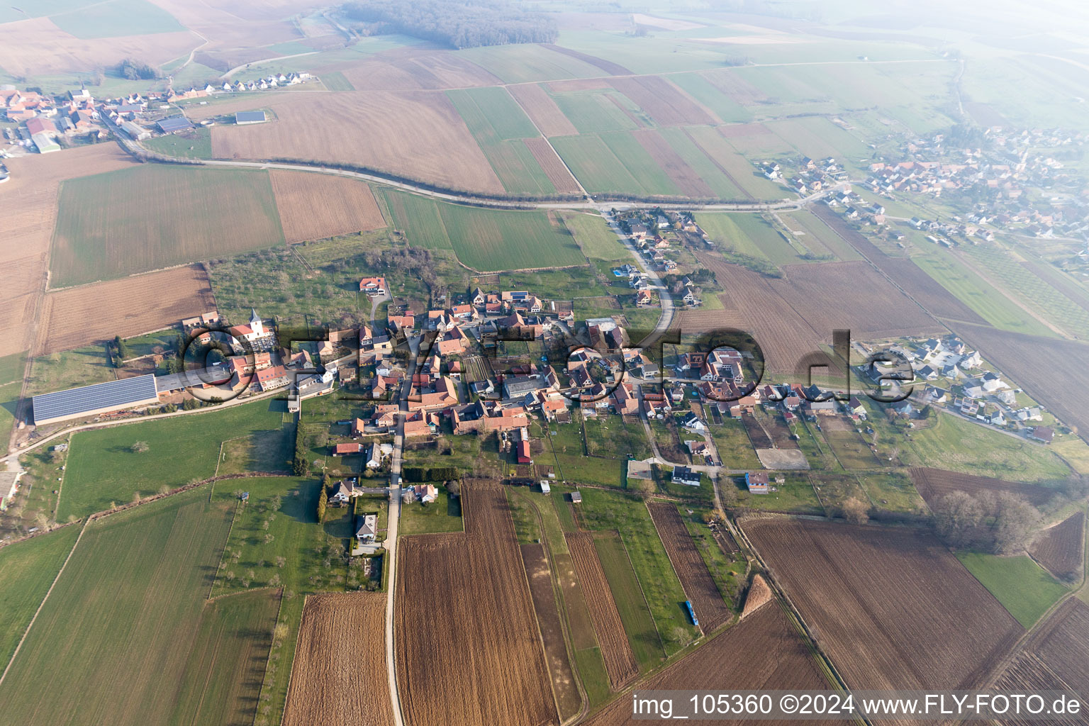 Grassendorf in the state Bas-Rhin, France