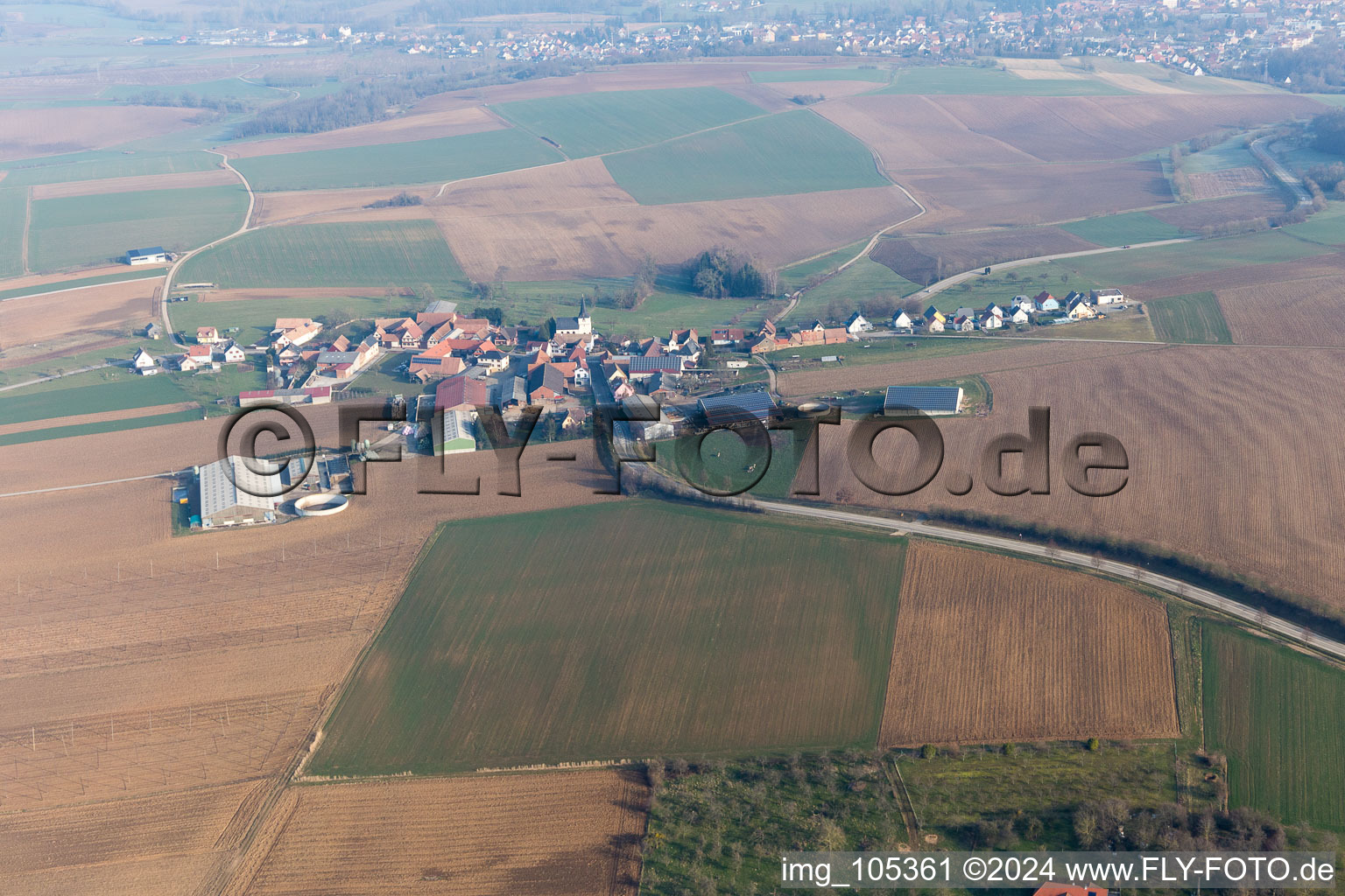 Ringeldorf in the state Bas-Rhin, France