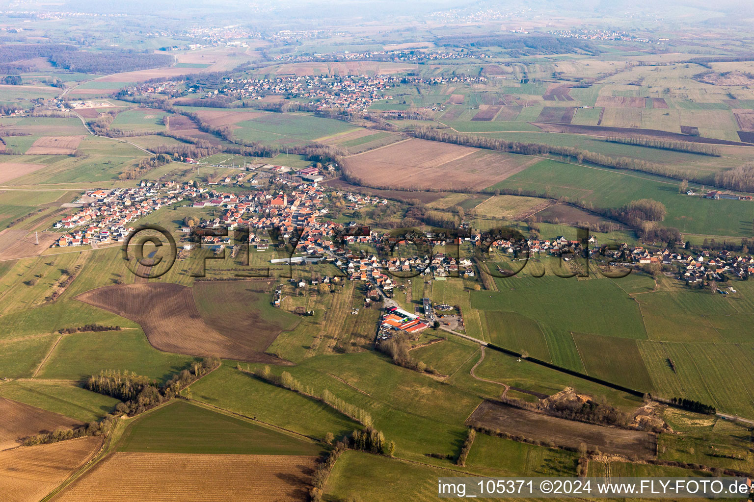 Durrenbach in the state Bas-Rhin, France