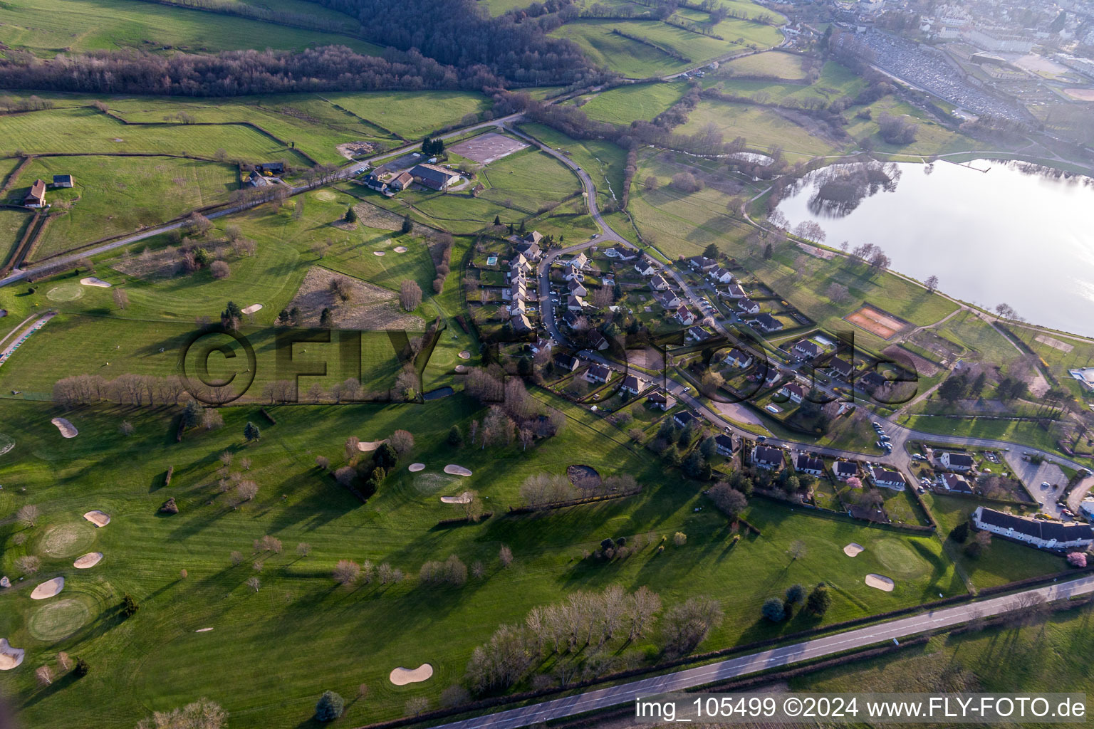 (Burgundy), Golf in Autun in the state Saone et Loire, France