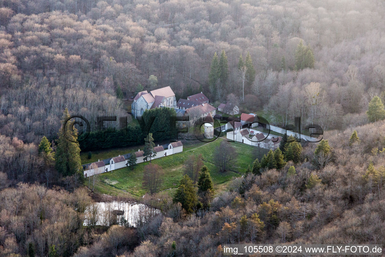 Bethlehem Monastery in Épinac in the state Saone et Loire, France