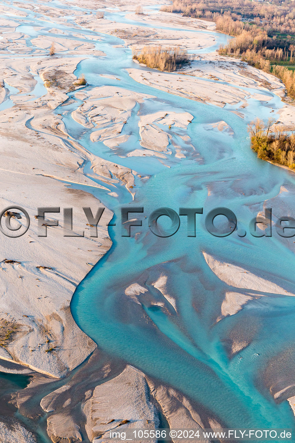 Dignano in the state Friuli Venezia Giulia, Italy from above