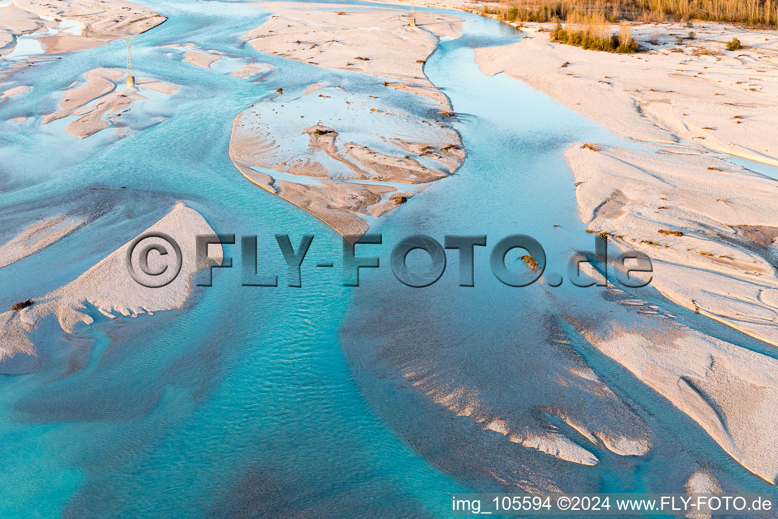 Carpacco in the state Friuli Venezia Giulia, Italy seen from above