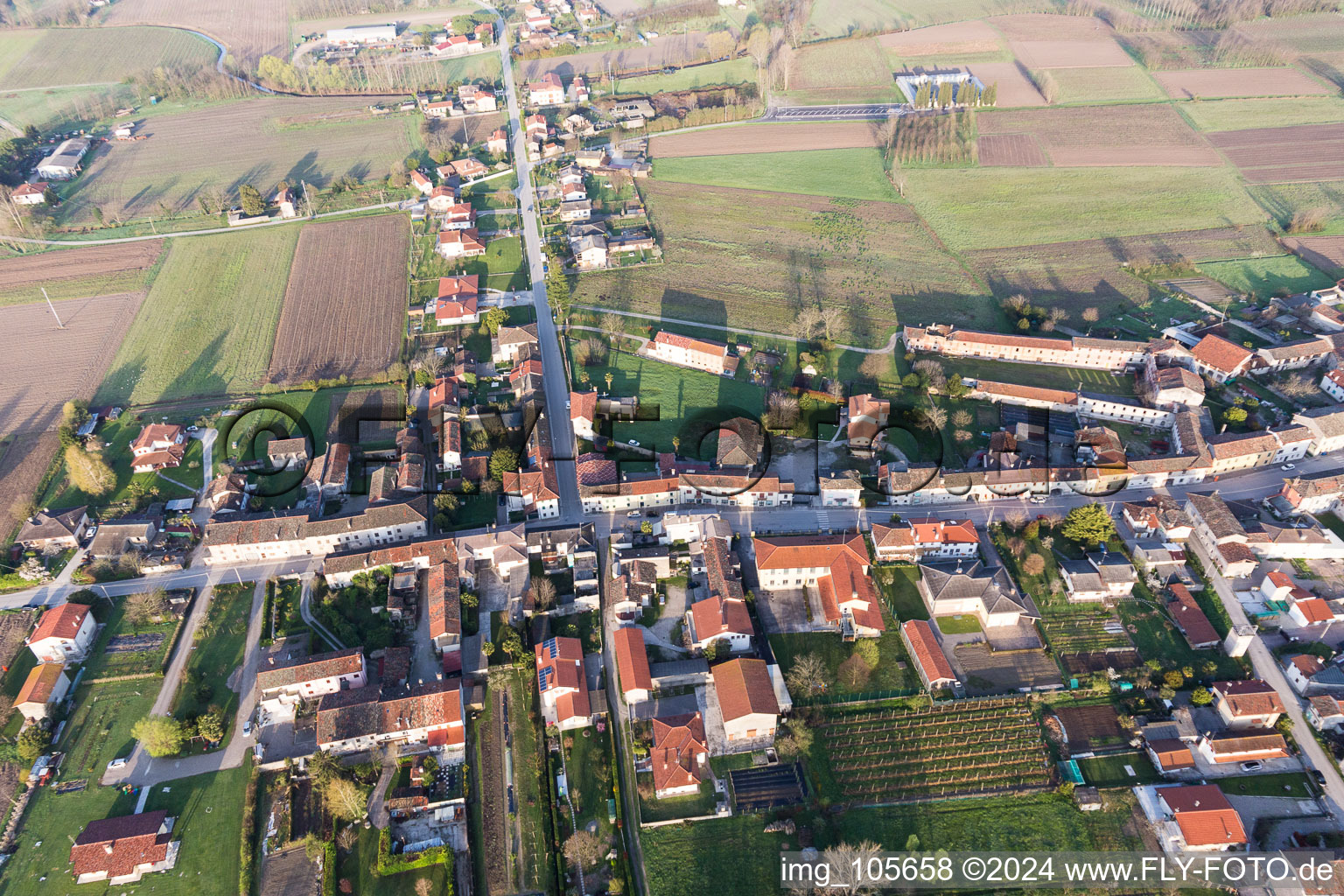 San Paolo in the state Friuli Venezia Giulia, Italy out of the air