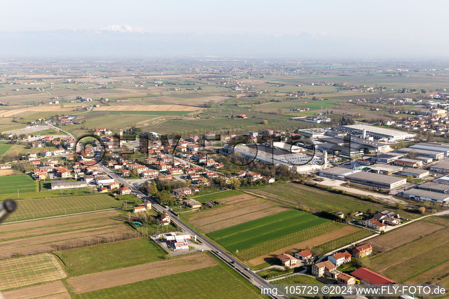 Pramaggiore Blessaglia in the state Veneto, Italy