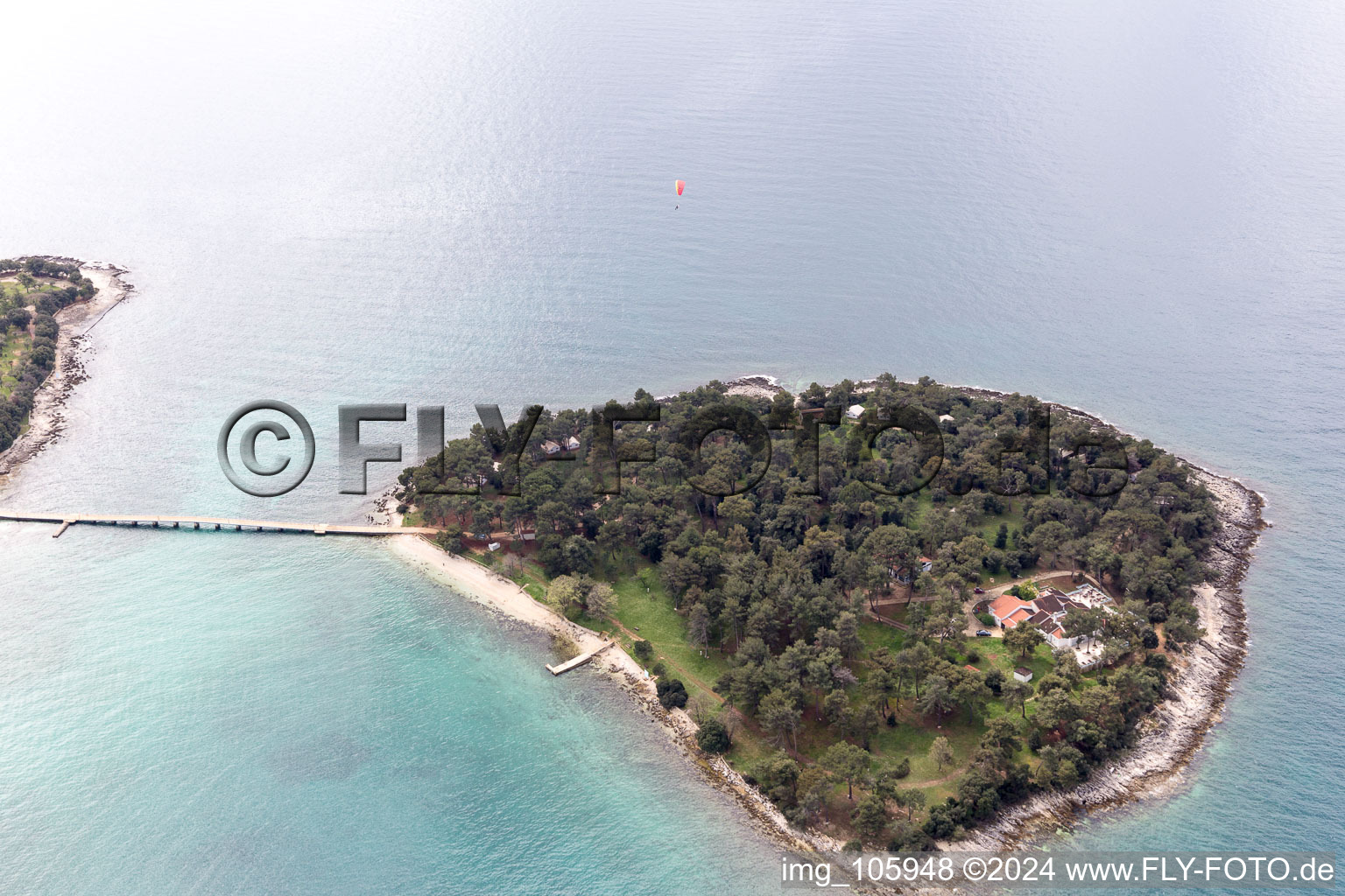 Aerial photograpy of Anita in the state Gespanschaft Istrien, Croatia