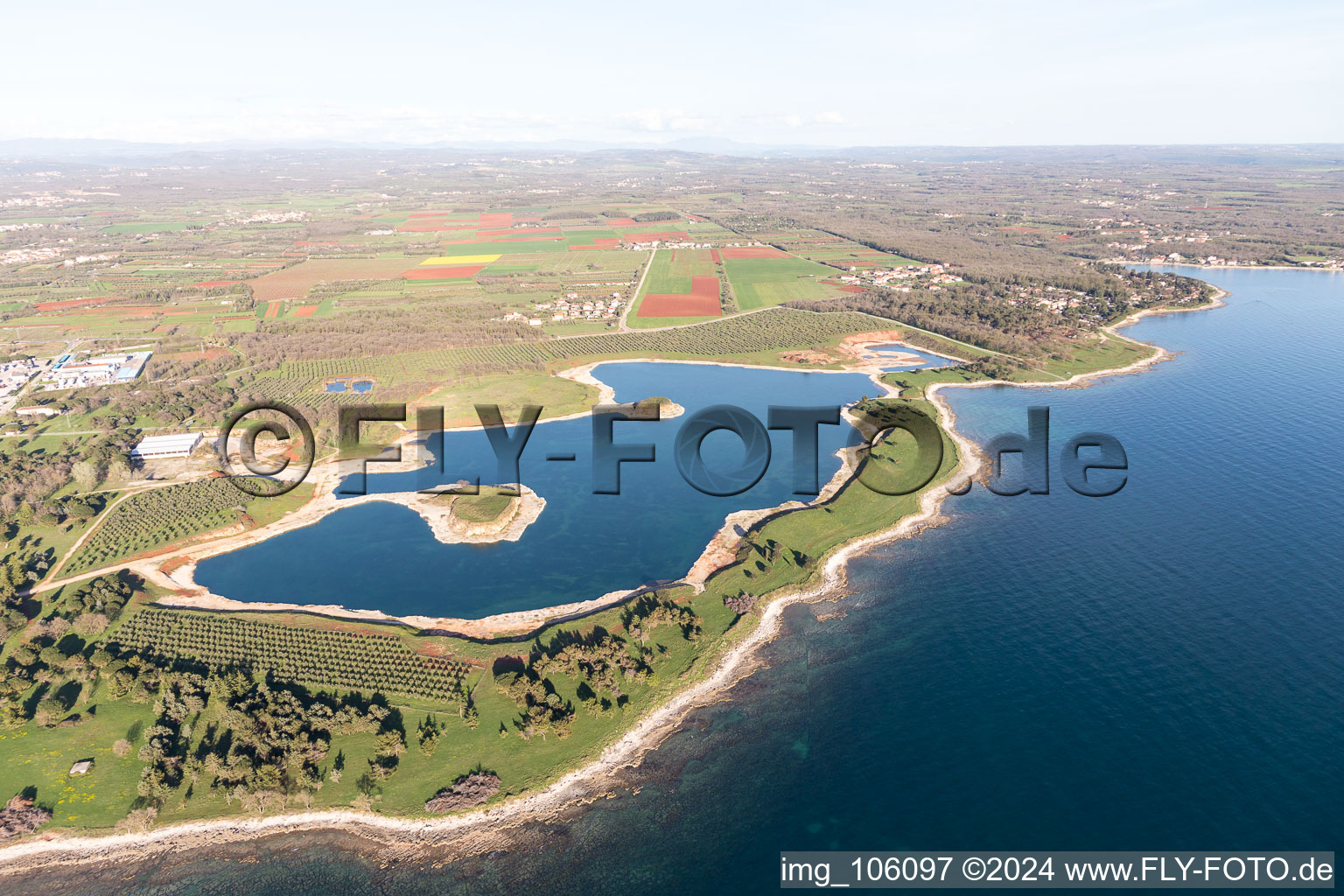 Umag in the state Istria, Croatia