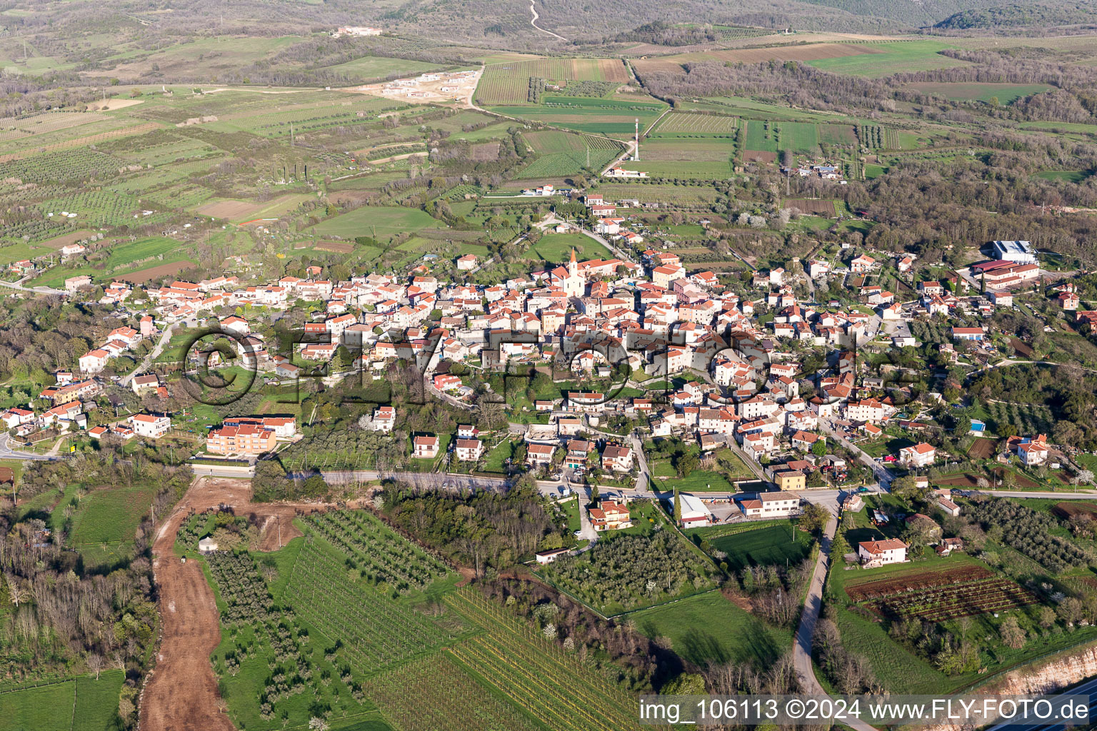 Buroli in the state Gespanschaft Istrien, Croatia