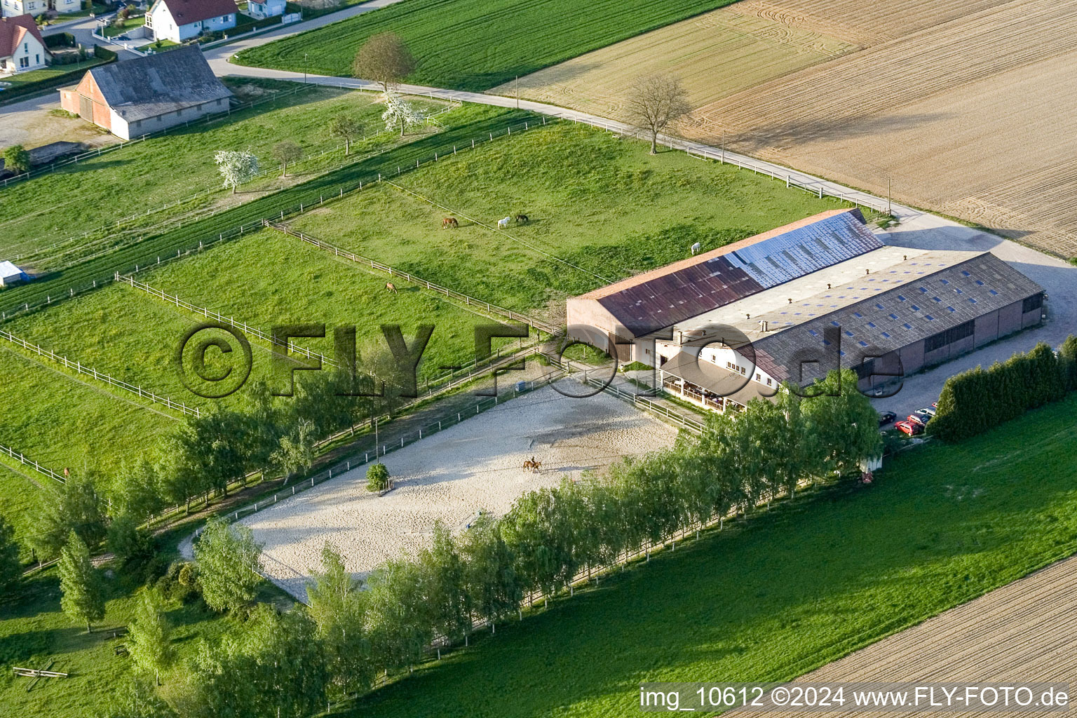 Ranch in Seebach in the state Bas-Rhin, France