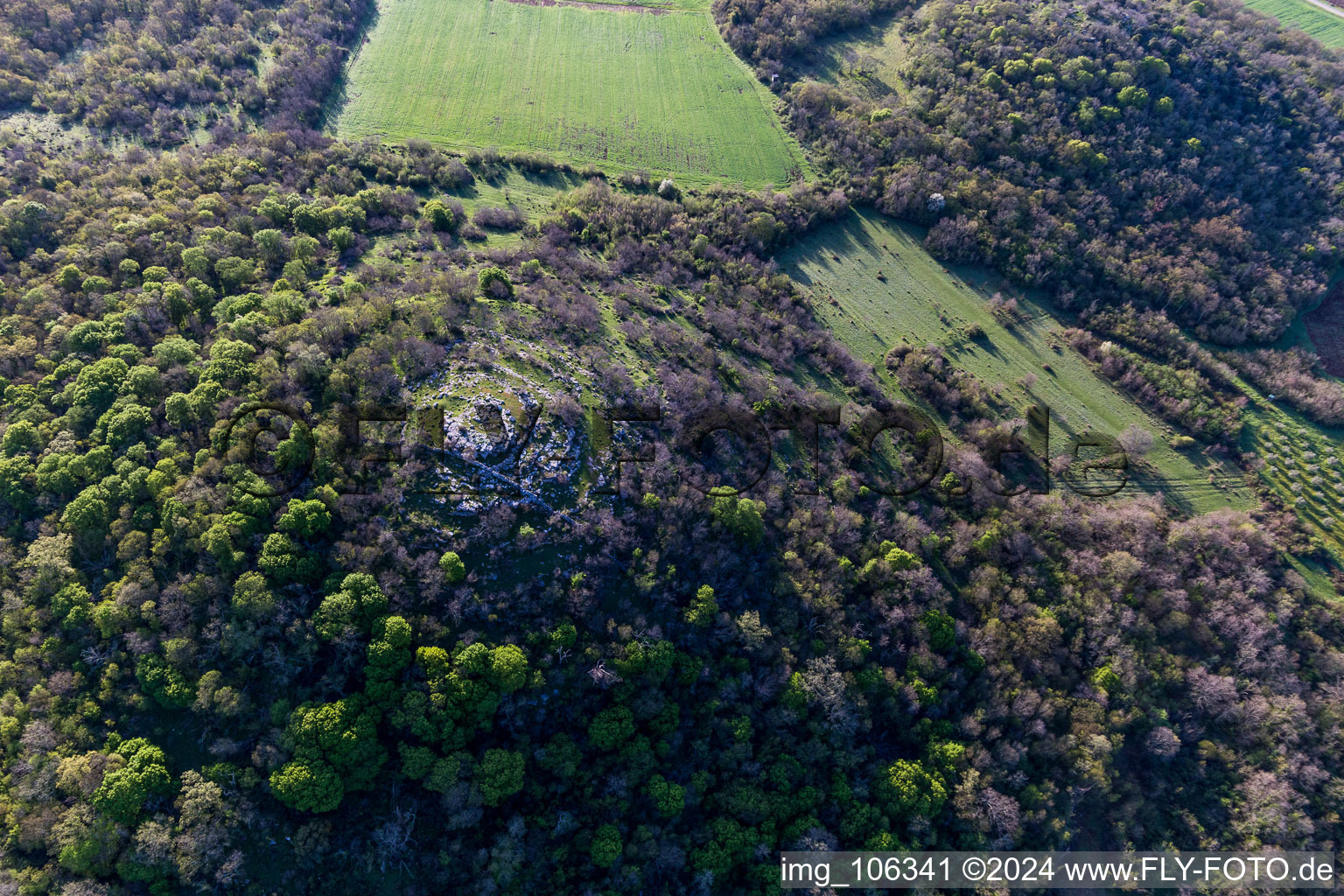 Valkarin in the state Gespanschaft Istrien, Croatia out of the air