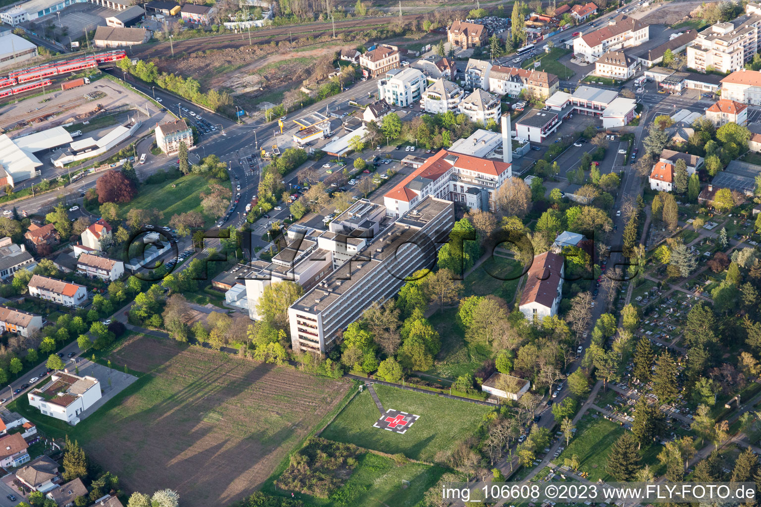 Marienhaus Hospital Hetzelstift in Neustadt an der Weinstraße in the state Rhineland-Palatinate, Germany