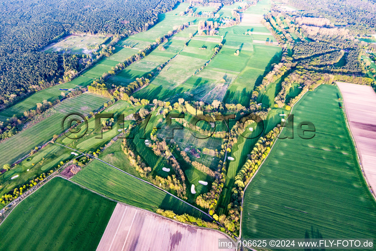 Golf Club Pfalz in the district Geinsheim in Neustadt an der Weinstraße in the state Rhineland-Palatinate, Germany