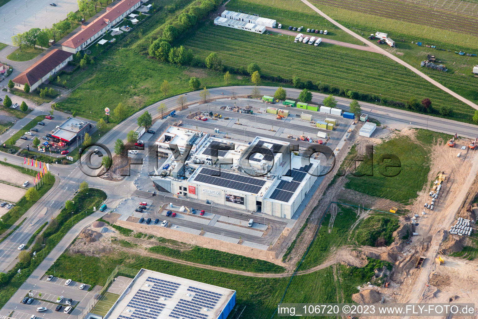 Cineplex in Neustadt an der Weinstraße in the state Rhineland-Palatinate, Germany