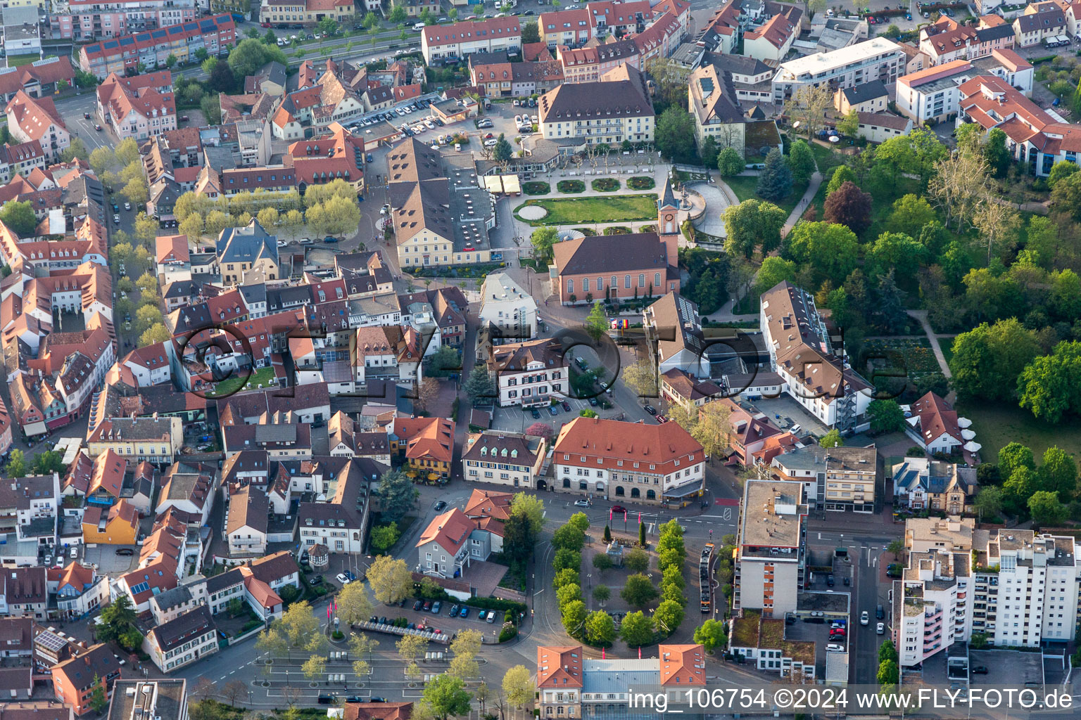 Casino at the Kurpark in Bad Dürkheim in the state Rhineland-Palatinate, Germany