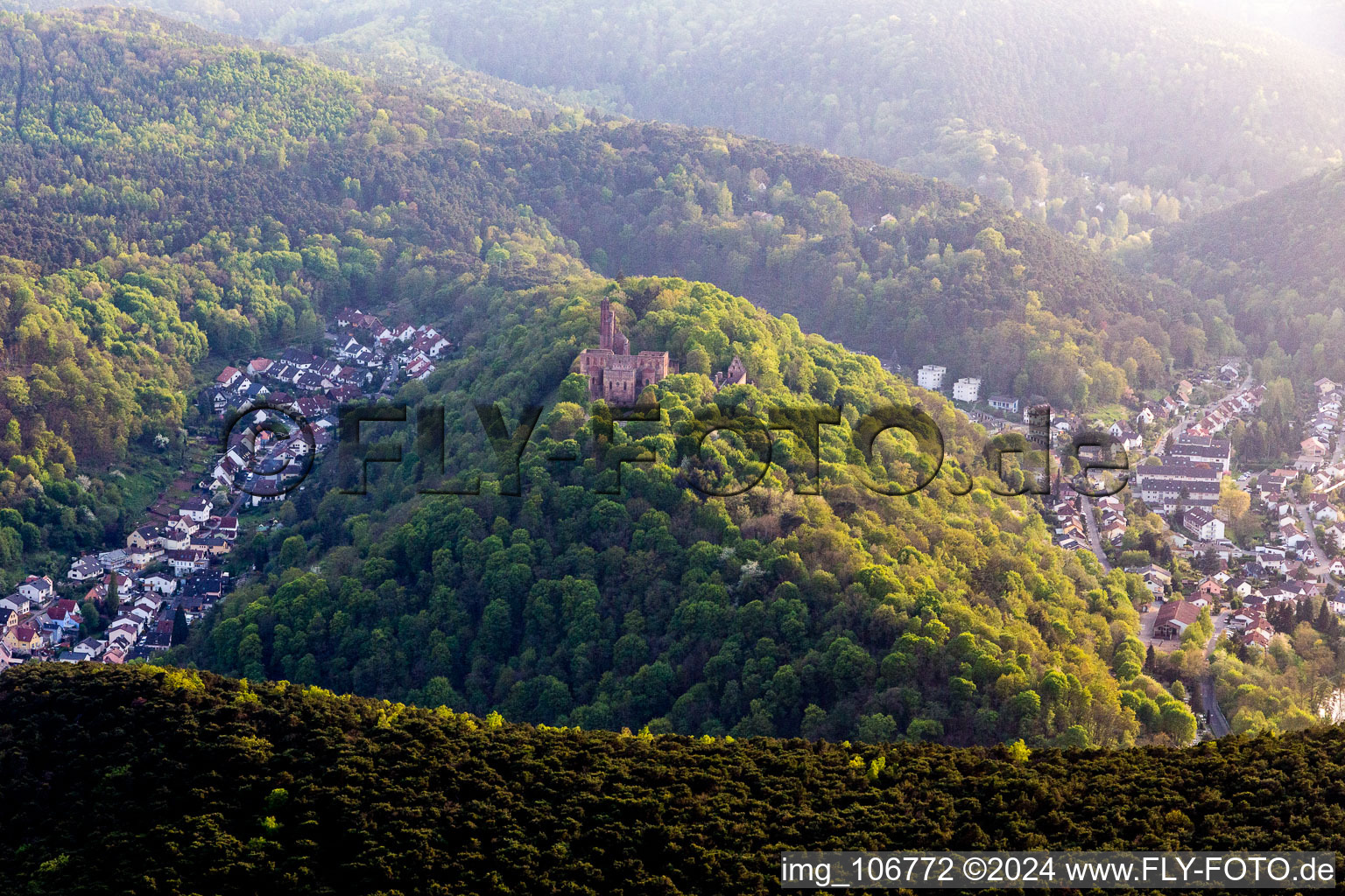 Limburg in the district Grethen in Bad Dürkheim in the state Rhineland-Palatinate, Germany