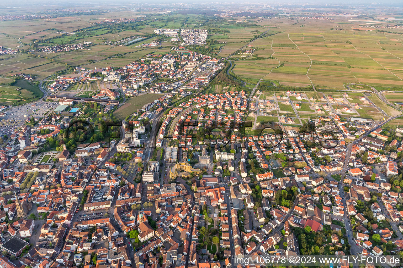 Fronhofallee N in Bad Dürkheim in the state Rhineland-Palatinate, Germany