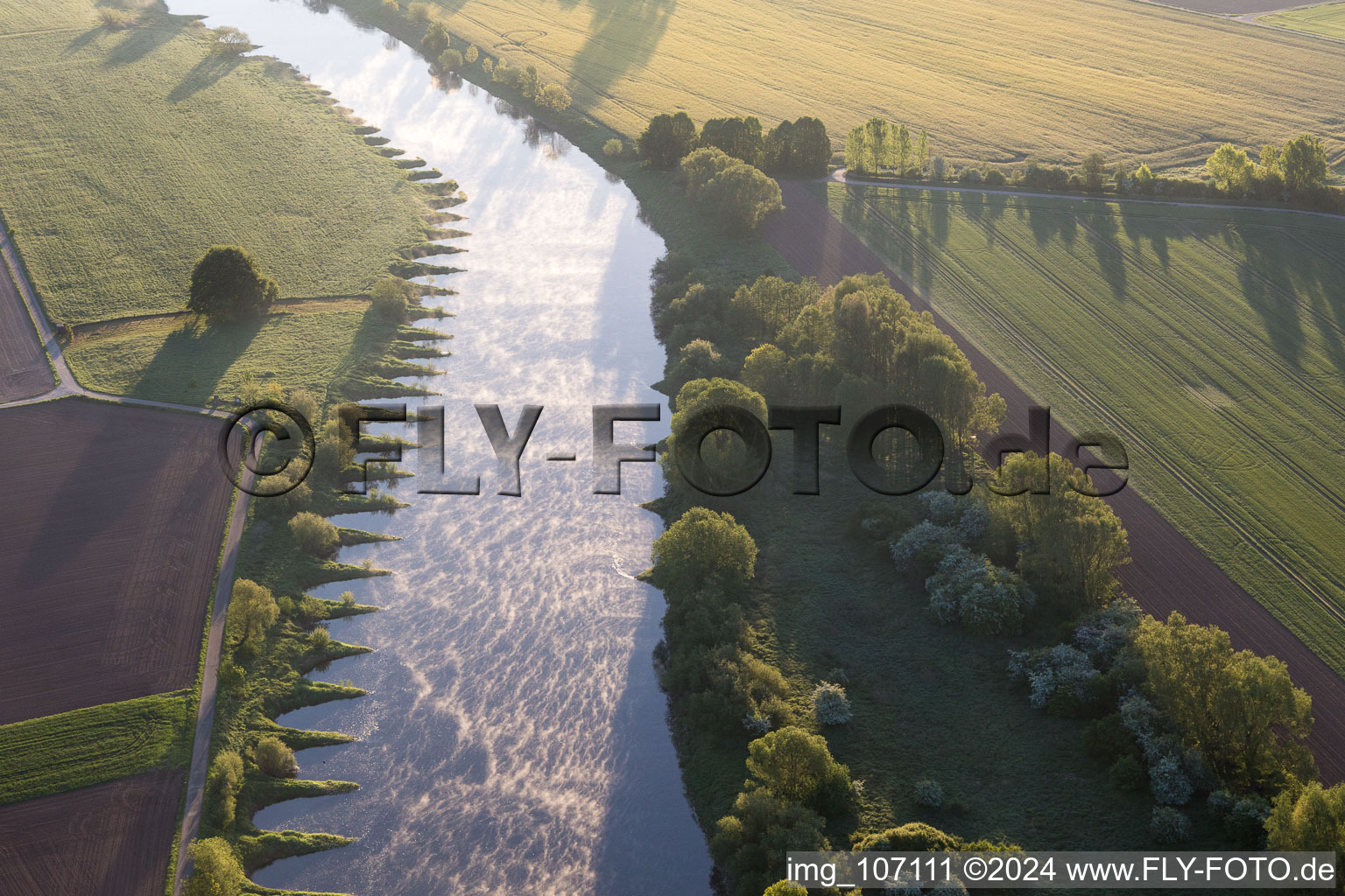 Stahle in the state North Rhine-Westphalia, Germany seen from above