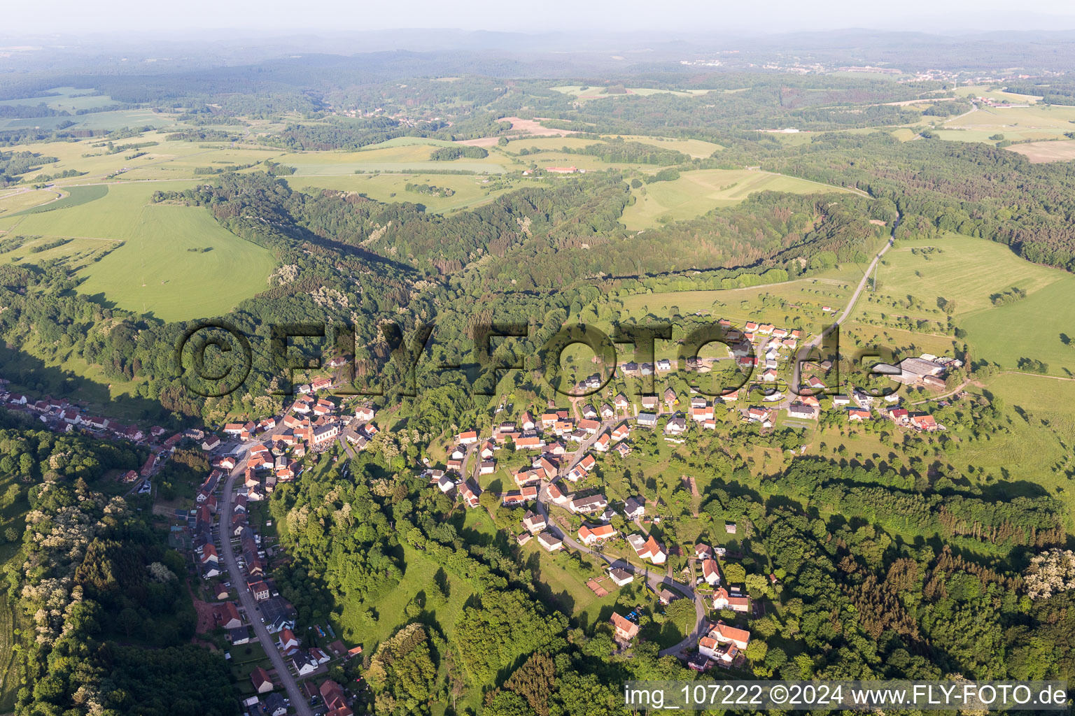 Hottviller in the state Moselle, France