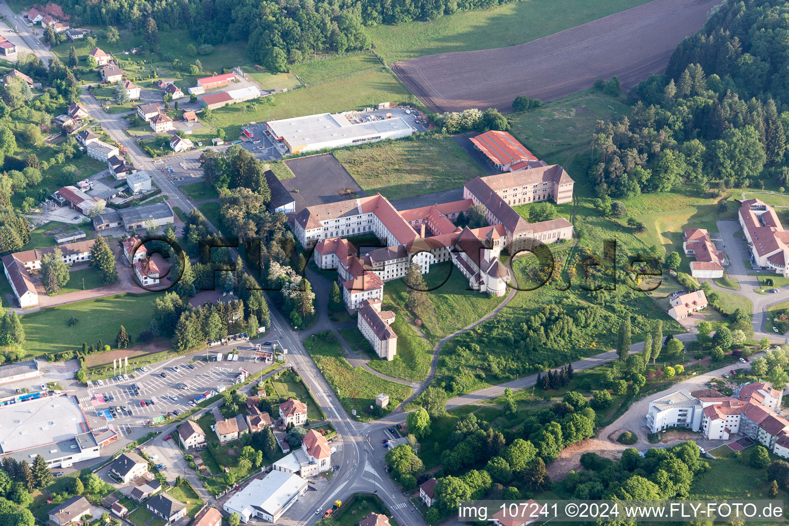 Monastery in Bitche in the state Moselle, France