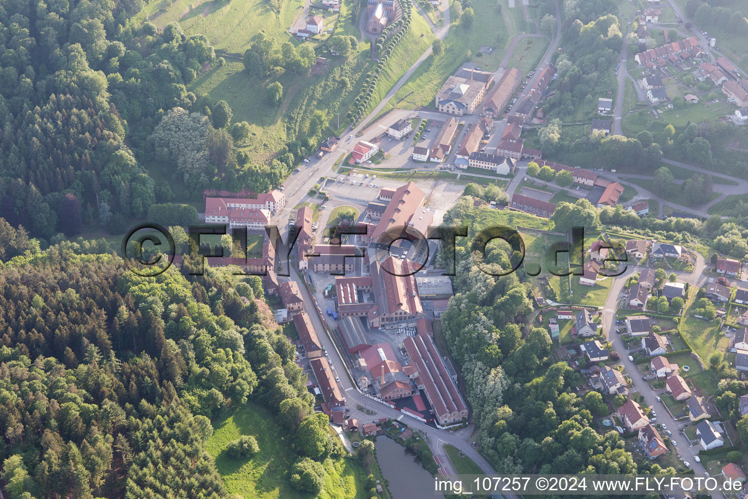 Saint-Louis-lès-Bitche in the state Moselle, France