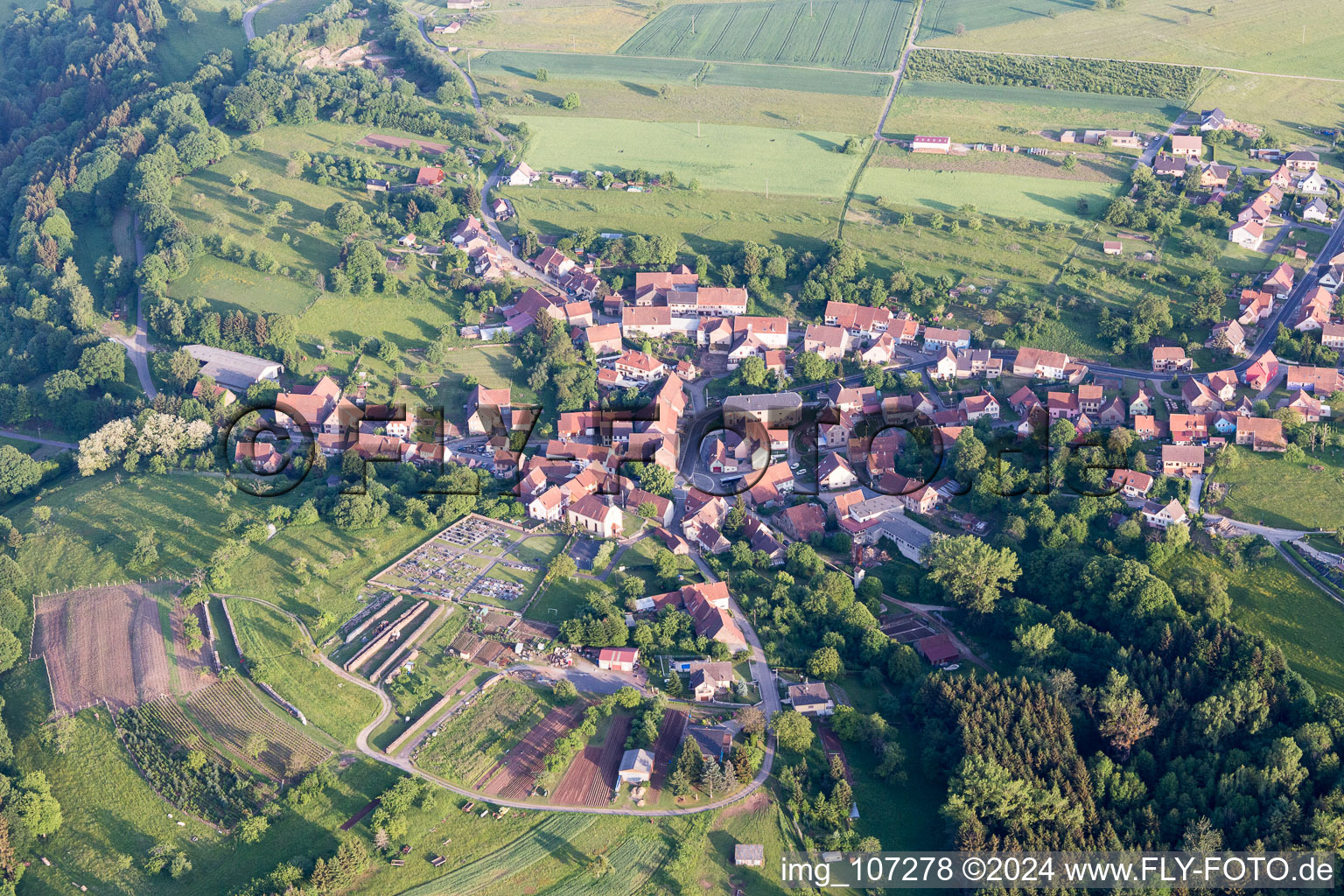 Volksberg in the state Bas-Rhin, France