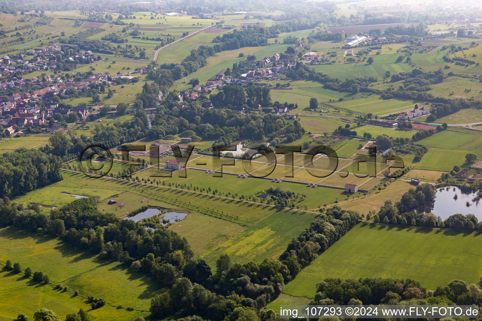 European Cultural Park Bliesbruck-Reinheim in the district Reinheim in Gersheim in the state Saarland, Germany