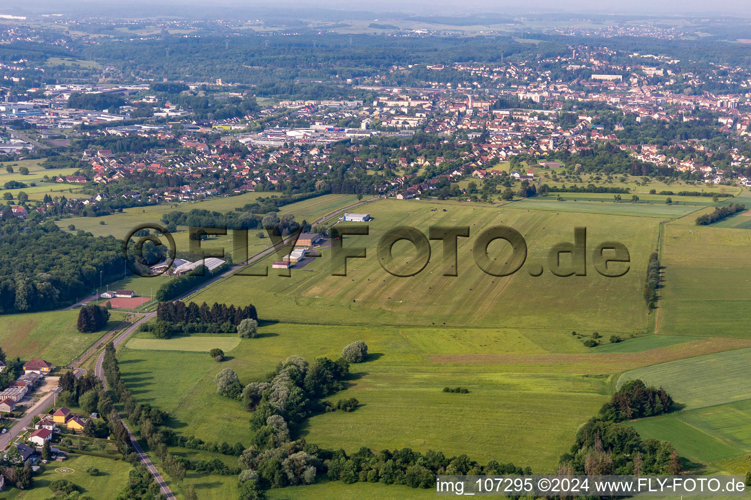 Sarreguemines - Neunkirch, airfield in Frauenberg in the state Moselle, France